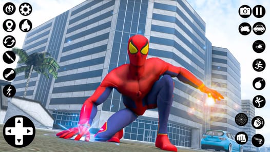 Flying Spider - Hero Man Games APK screenshot 1