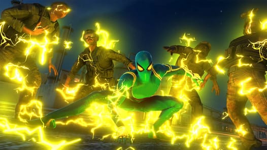 Flying Spider Fighter Sim Game APK screenshot 1