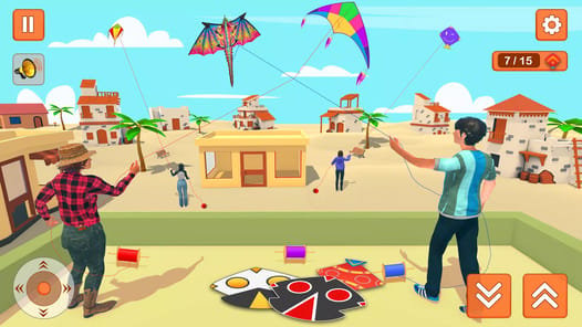 Kite Game Kite Flying Layang APK screenshot 1