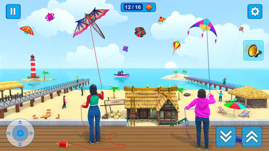 Kite Game Kite Flying Layang APK screenshot 1
