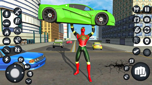 Spider Rope 3D Fighting Games APK screenshot 1