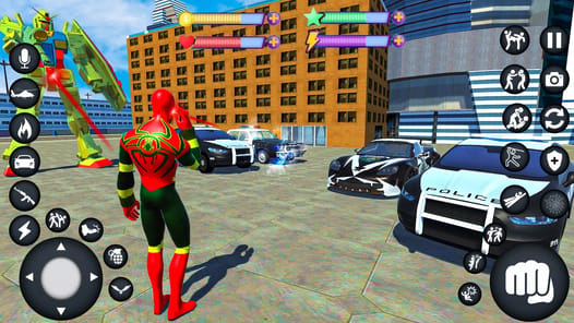 Spider Rope 3D Fighting Games APK screenshot 1