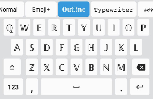 Fonts - Emojis & Fonts Keyboard APK screenshot 1