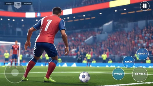 Penalty Kick Football Game APK screenshot 1