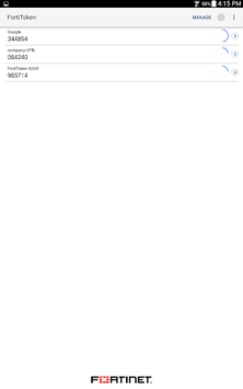 FortiToken Mobile APK screenshot 1 FortiToken Mobile APK screenshot 1