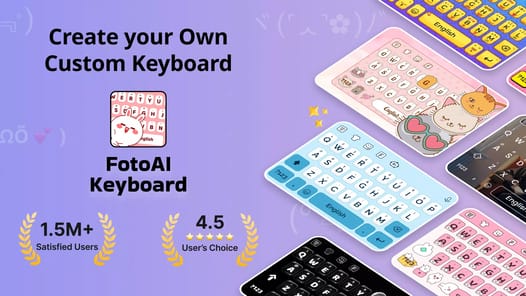 FotoAI Keyboard APK screenshot 1