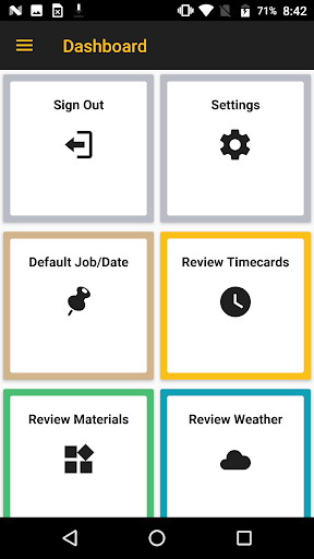 Foundation Field Log APK screenshot 1