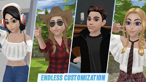 Virtual Sim Story: 3D Dream Home & Life APK screenshot 1