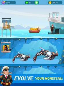 Sea Jurassic Tycoon APK screenshot 1