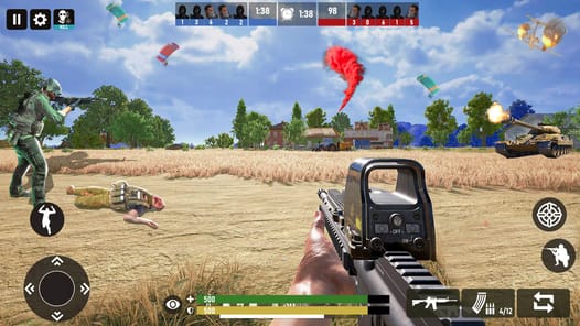 Gun games 3d: Squad fire APK screenshot 1