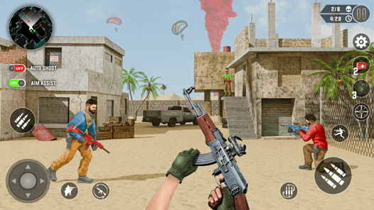 Fps Gun Strike : 3D Gun Games APK screenshot 1