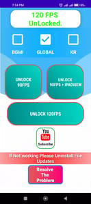 90 Fps tool : 120 FPS (v3.7) APK screenshot 1