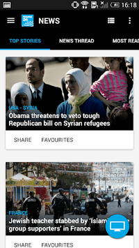 FRANCE 24 APK screenshot 1