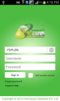 Franciscan e-Care APK screenshot 1