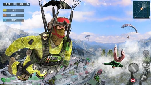 Fps Commando Offline Game Fire APK screenshot 1