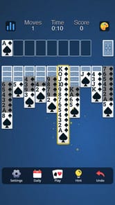 Spider Solitaire APK screenshot 1