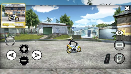 Drag Bike Simulator SanAndreas APK screenshot 1