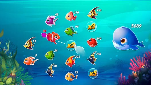 Big Eat Fish Games Shark Games APK screenshot 1