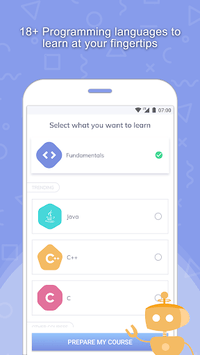 Programming Hub: Learn to code APK screenshot 1