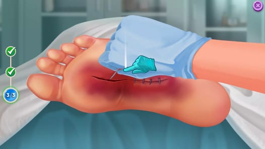 Doctor Dash ASMR Hospital APK screenshot 1
