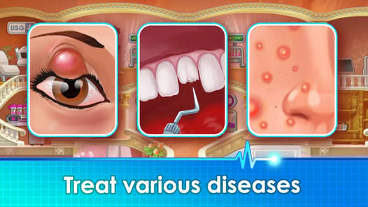 Doctor Dash ASMR Hospital APK screenshot 1