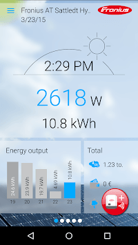 Fronius Solar.web live APK screenshot 1