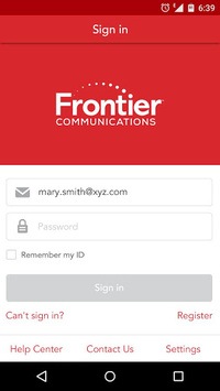 MyFrontier APK screenshot 1