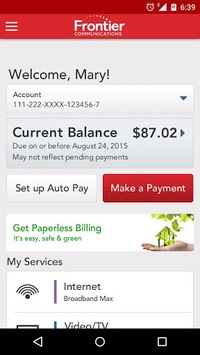 MyFrontier APK screenshot 1