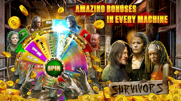 The Walking Dead: Free Casino Slots APK screenshot 1