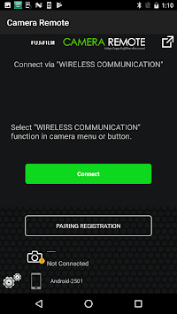 FUJIFILM Camera Remote APK screenshot 1