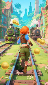 Runner Escape: Lost Wild APK screenshot 1