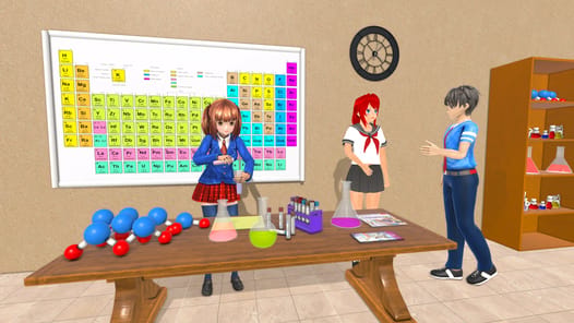 Anime High School Girls 2024 APK screenshot 1