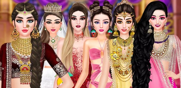 Bridal Makeup: Wedding Dressup APK screenshot 1