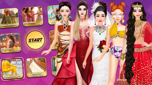 Bridal Makeup: Wedding Dressup APK screenshot 1