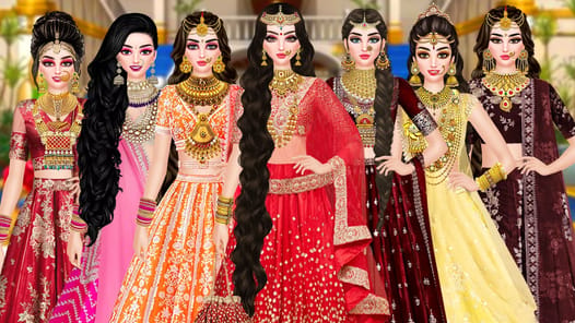 Bridal Makeup: Wedding Dressup APK screenshot 1