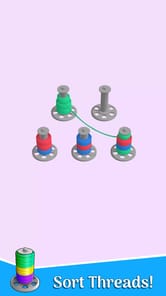 Puzzle Thread: Color Sort APK screenshot 1