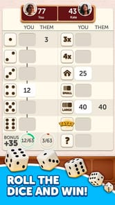 Dice Yatzy APK screenshot 1