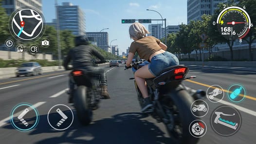 Motorcycle race master APK screenshot 1