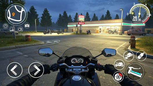 Motorcycle race master APK screenshot 1