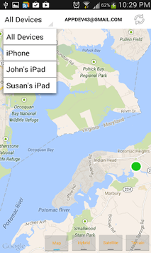 Find iPhone, Android Devices, xfi Locator Lite APK screenshot 1