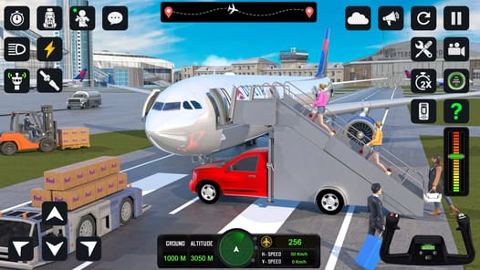 Airplane Flying Pilot Games APK screenshot 1