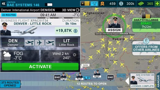 Airplane Flying Pilot Games APK screenshot 1