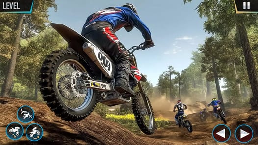 Motocross Rider Dirt Bike Game APK screenshot 1