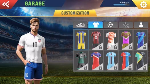 Football Games 2023 Offline APK screenshot 1