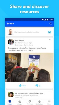 Edmodo APK screenshot 1 Edmodo APK screenshot 1