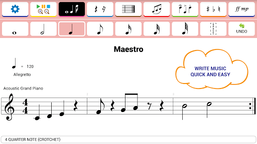 Maestro - Music Composer APK screenshot 1 Maestro - Music Composer APK screenshot 1