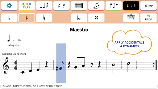 Maestro - Music Composer APK screenshot 1 Maestro - Music Composer APK screenshot 1