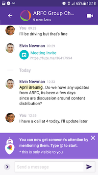 Fuze Mobile APK screenshot 1