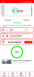 Fx Tunnel APK screenshot 1