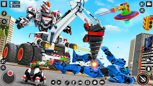 Dragon Robot Car Transform APK screenshot 1